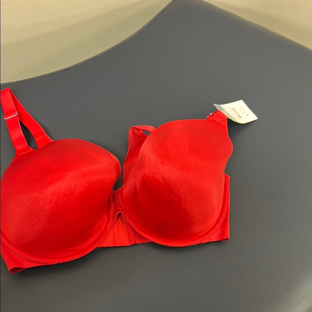 Secret Treasures Red Seamless Bra Intimates